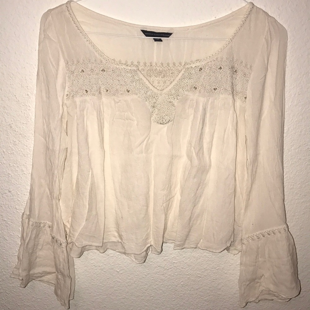 Long sleeve blouse